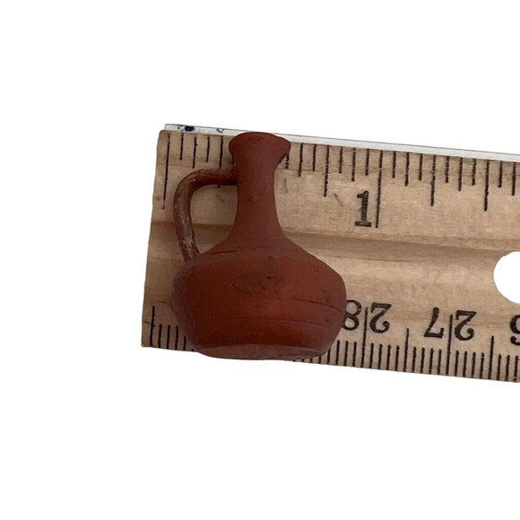 Vintage Fontanini Potter Pitchers Pair Accessory 1999 - Picture 6 of 9